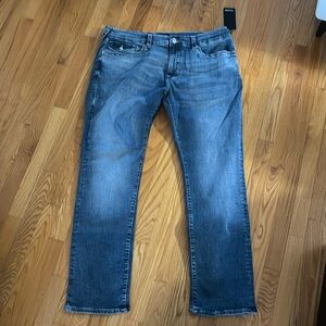 Vintage True Religion Y2K Relaxed Straight Blue Baggy Jeans